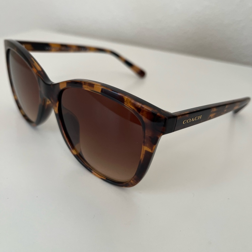 Coach Brown Tortoise Sunglasses